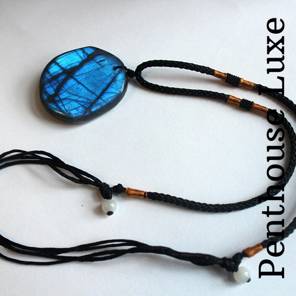 FINAL DAY!! Real Labradorite Pendant Necklace - Picture 4 of 6